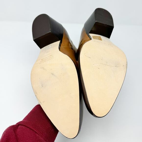 NEW Thursday Boot Co. Sedona Country Star Brown Ankle Zipper Western Booties 7.5 - Picture 7 of 10